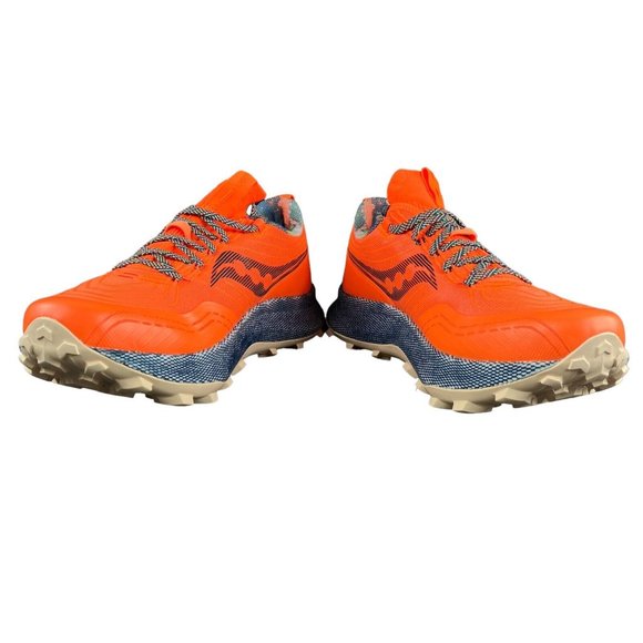 Saucony Men's Endorphin Trail Campfire Story Running Shoes Sizes 10.5 - 13 - Picture 8 of 9